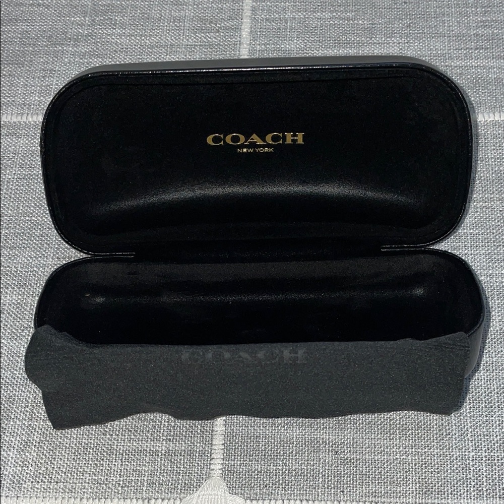 Coach Women's Taupe Frame Sunglasses with Brown Lenses - Picture 5 of 5